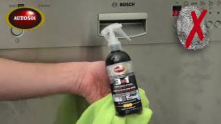 QuickNEasy   Autosol 3in1 for stainless steel on a dishwasher