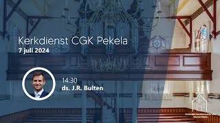 CGK Pekela - Middagdienst van 7 juli 2024