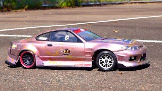 PiNK RC YOKOMO YD-2 SX3 PRO Nissan SiLViA S15 RAIJIN RWD Drifting Attempt | RC ADVENTURES