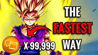 The FASTEST Way To Get LOTS Of Equipment Medals In 2024 | DB Legends