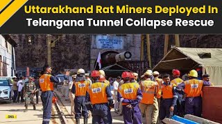 Telangana Tunnel Collapse: Rat-Miners From Uttarakhand Join Telangana Tunnel Accident Rescue | SLBC