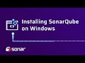 Installing SonarQube on Windows