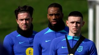 England train ahead of facing Italy in Euro 2024 Qualifiers