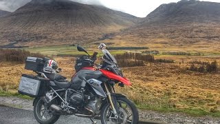 Scotland by BMW R1200GS Part 1 - Loch Lomond to Glencoe on the North Coast 500