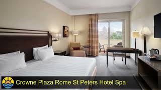 Crowne Plaza Rome St Peters Hotel Spa #Rome #hotel #holiday