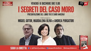 I segreti del caso Moro, in diretta con Miguel Gotor, Maddalena Oliva e Andrea Purgatori