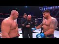 fedor emelianenko presents scott coker with full fight kit after bellator 198