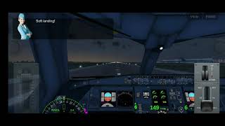 《Night Landing at Auckland Airport (AKL), New Zealand》Official Teaser