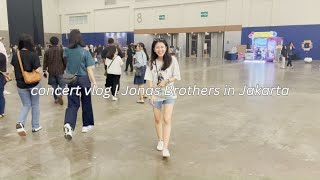 concert vlog | Celebrating Five Albums Jonas Brothers in Jakarta