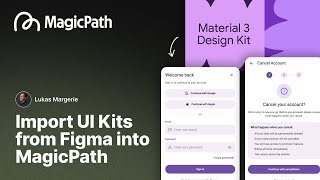 Import UI Kits from Figma into MagicPath