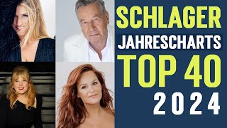 Schlager Jahrescharts Top 40 - Die Schlager des Jahres 2024