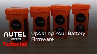 Autel Robotics Tutorial: Updating your battery firmware