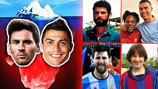 The Darkest Messi v Ronaldo Iceberg