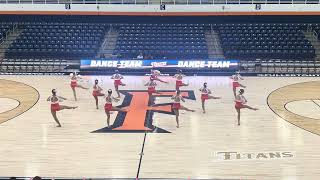 2025-26 Pom at CSU Fullerton showcase kickoff