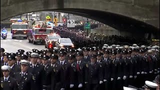 Final goodbye to fallen firefighter Christopher Roy