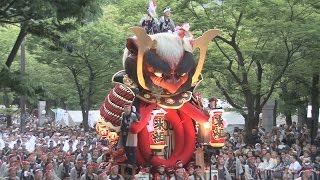 九州４県の山鉾、福岡市に　絢爛な無形遺産、夜を行く