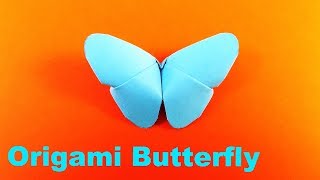 How To Make an Easy Origami Butterfly in 3 MINUTES!