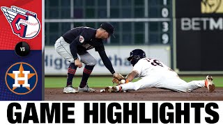 Guardians vs. Astros Game Highlights (5/25/22) | MLB Highlights