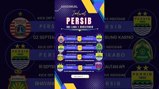 Jadwal Persib Bandung bulan September 2023 | Jadwal BRI Liga 1 2023/2024