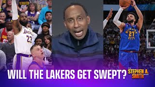 Are the Lakers going to get swept?