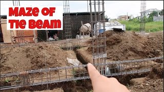 HOUSE BUILDING IN THE PHILIPPINES - EPISODE 17: MAZE OF TIE BEAM