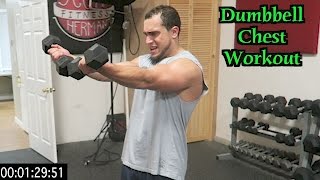 Intense 5 Minute Dumbbell Chest Workout
