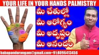 #Palmistry #Astrology #Numerology #Vastu #హస్తసాముద్రికం #మీచేతుల్లో #మీఅదృష్టం #మీఆరోగ్యం #మీఆనందం