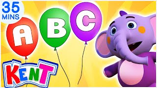 Kent the Elephant | ABC Song for Kids | Nursery Rhymes Songs Collection
