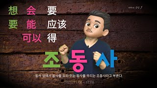 중국어 회화: 조동사（助动词）/ 기초 중국어문법/ 중국어문법 총정리/중국어문법기초/ 능원동사能原动词