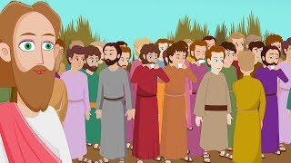 Jesus Feeds The Poor - Feeding the 5000 - Bible Stories For Kids - Miracles of Jesus Christ