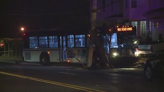 Major Case Squad investigating after St. Louis Metro bus crashes into pole