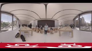 First 360 tour inside Apple's redesigned flagship store