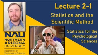 Lecture 2-1:  Statistics and the Scientific Method