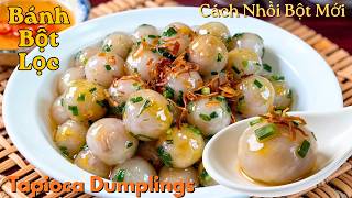Best Soft & Chewy Tapioca Dumplings – No Hard Texture Even When Cold! Easy for Beginners