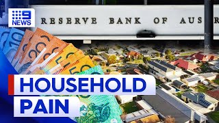 Reserve Bank delivers grim outlook for fight against inflation | 9 News Australia