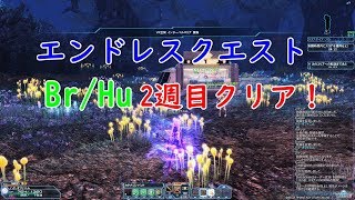 【PSO2】エンドレスクエスト ソロBr/Hu　2週クリア