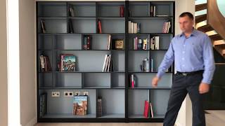 Secret Door Bookcase, Hidden Bookcase Door by Solid Carpentry