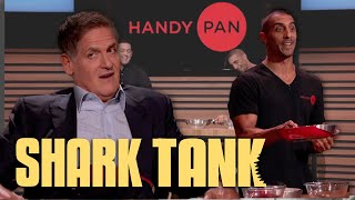 The Sharks Questions Why Handy Pan Has Low Sales | Shark Tank US | Shark Tank Global