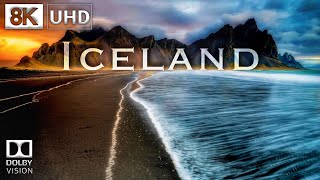 ICELAND 🇮🇸 - The Land of Ice and Fire 8K Video Ultra HD 60FPS Dolby Vision | 8K TV