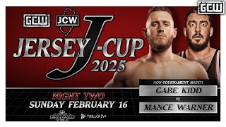 GCW - Jersey J-Cup Preview With Mance Warner And Gabe Kidd Gets Uncomfortable... | #JERSEYJCUP