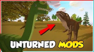 DINOSAURUSSEN SPOTTEN!!? - Unturned Mods