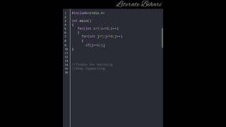 #21 |Programming for beginners| |C Language |Pattern printing|#coding #c #pattern #code #programming