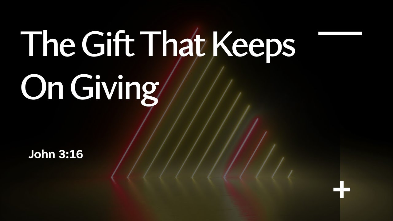 Pastor Michael Benton - The Gift That Keeps Giving (CHRISTMAS SERVICE ...