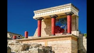 54 Soleil Bleu en Crète  Le Palais de KNOSSOS