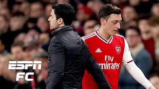 Playing for Arsenal ISN'T A CHARITY! Arteta is absolutely right to drop Ozil - Hutchison | ESPN FC