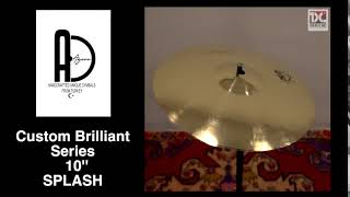 AGEAN CYMBALS CUSTOM BRILLIANT 10\