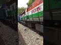 WDG4D diesel locomotive train 🚂🚂🚂🚂 #shorts #viral #trains #railway please subscribe 🙏🙏