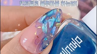 (nailand)효자템 젤앤젤물들다 틴트젤🦋💙