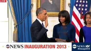 Official Oath of Office 2013: President Obama Inauguratio