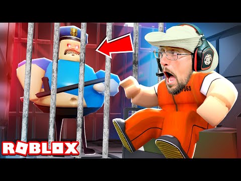 Roblox Barry's Prison Run! Escape the Fat Guard (FGTeeV Gets Out of Jail)